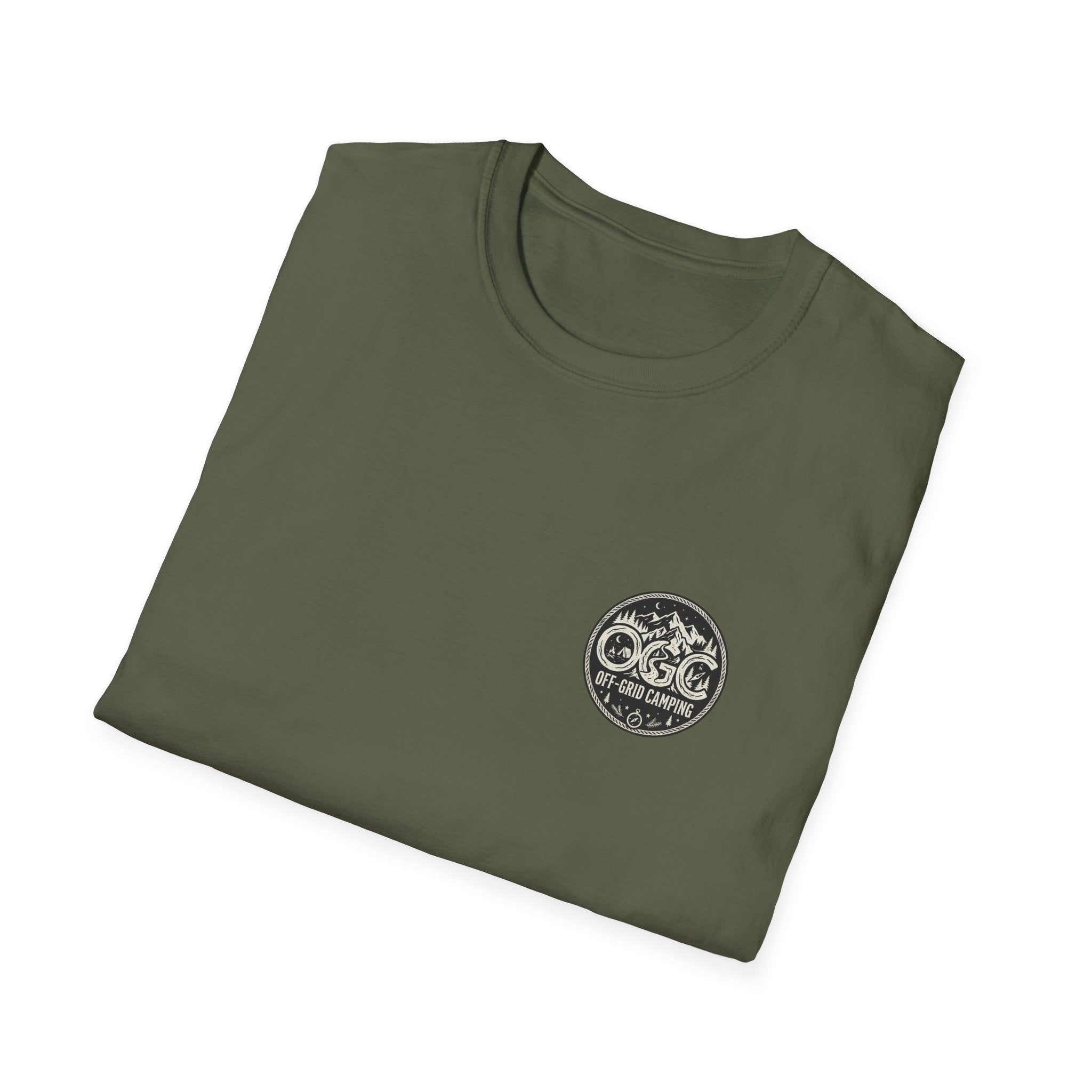 Off-Grid Camping Unisex Softstyle T-Shirt