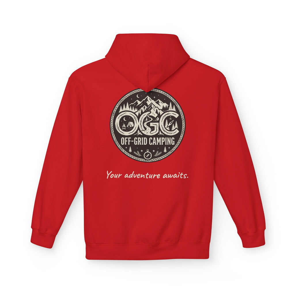 Off-Grid Camping Hoodie — Adventure Patch Pullover
