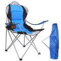 Foldable Camping Chair Heavy Duty Steel Lawn Chair