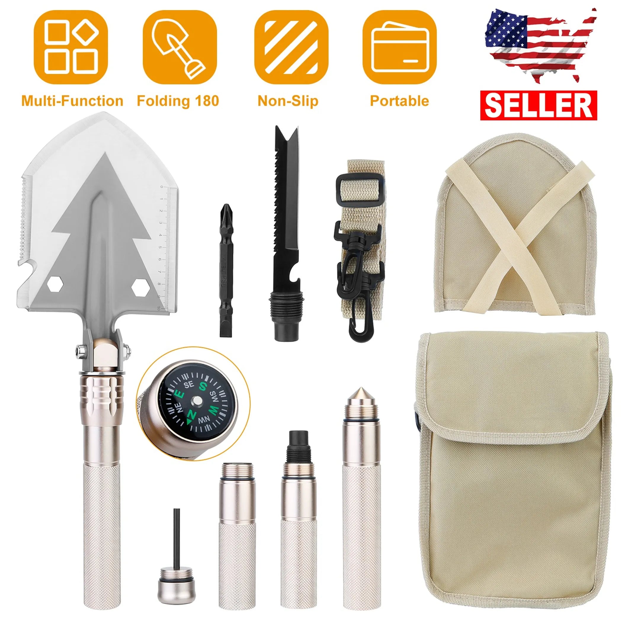 Military Folding Shovel