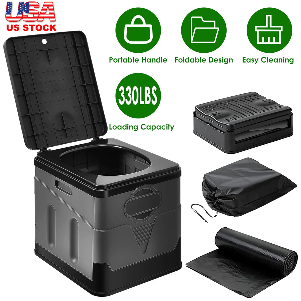 Portable Toilet for Car Camping Boating Hiking Outdoor Travel Potty