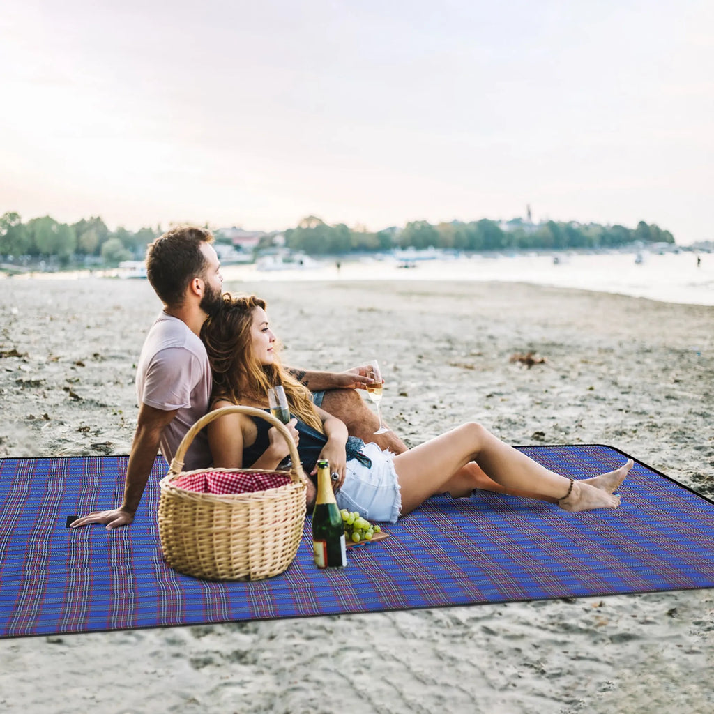 60" x 78" Waterproof Picnic Blanket Handy Mat