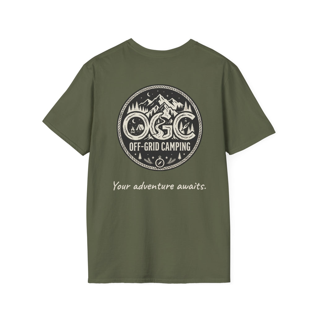 Off-Grid Camping Unisex Softstyle T-Shirt