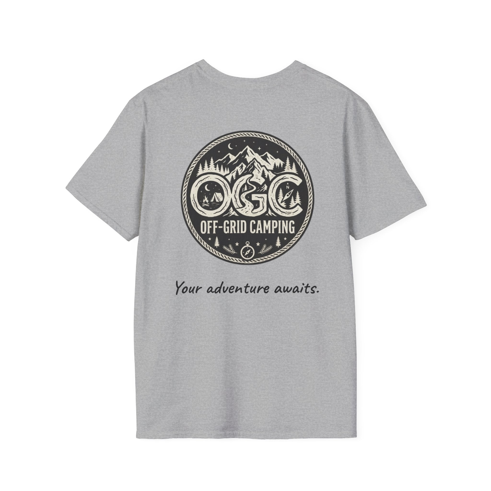 Off-Grid Camping Unisex Softstyle T-Shirt